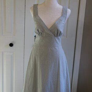 Vineyard Vines Blue & White Seersucker Dress sz. 6